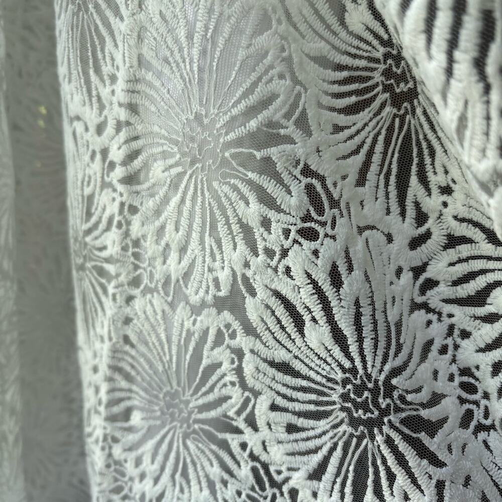 POL White Lace Kimono Size M/L - Picture 4 of 7